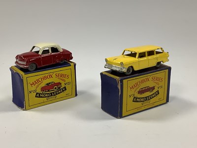 Lot 976 - Two Original Moko Lesney Matchbox 1-75, No 31...