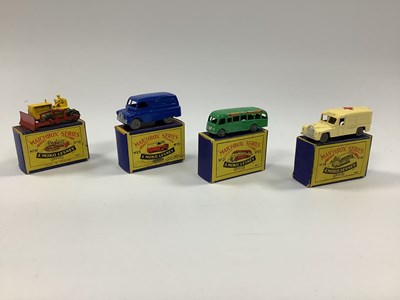 Lot 975 - Four Original Moko Lesney Matchbox 1-75 No 25...