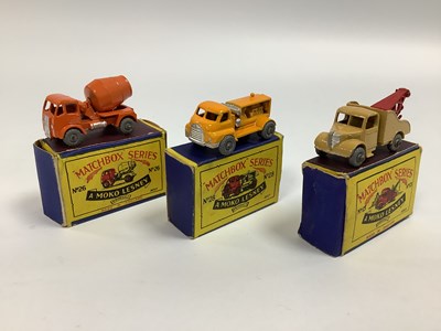 Lot 979 - Three Original Moko Lesney Matchbox 1-75 No 13...