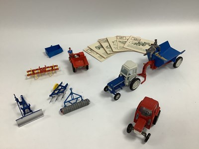 Lot 894 - Two Britains Tractors, including a Massey...