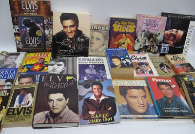 Lot 741 - Collection of Twenty Four Elvis Presley Books....