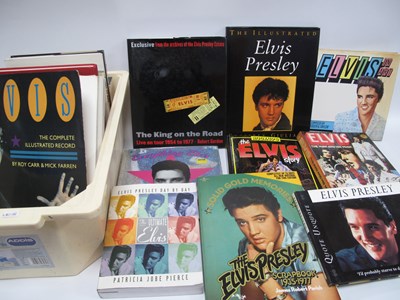Lot 750 - Collection of Twenty-One Elvis Presley Books....