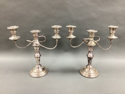 Lot 307 - Arthur Price, England; A Matching Pair of Twin...