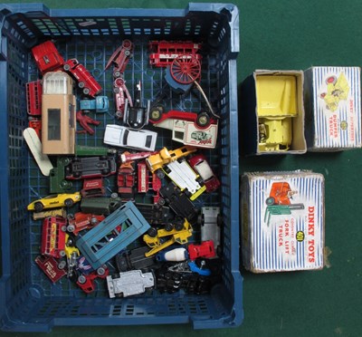 Lot 374 - A Dinky 962 Muir Hill Dumper Truck, play worn...