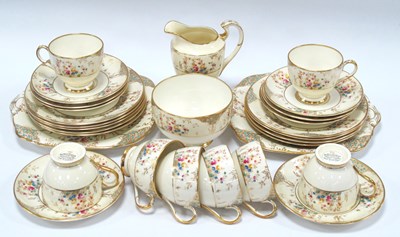 Lot 1325 - Grosvenor China 'Ye Olde English' Tea Service,...