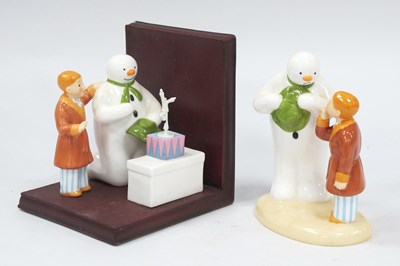 Lot 1379 - Coalport Characters - The Snowman 'Hush Don't...