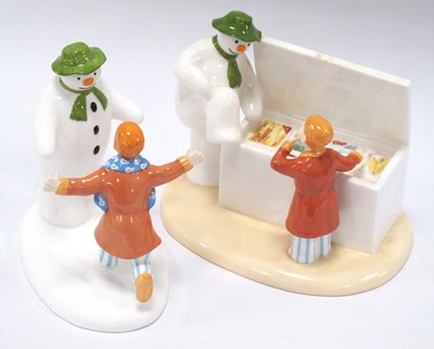 Lot 1330 - Coalport Characters - The Snowman 'Time to...