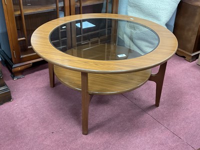 Lot 1638 - Mid Century Retro Vintage Round Coffee Table...