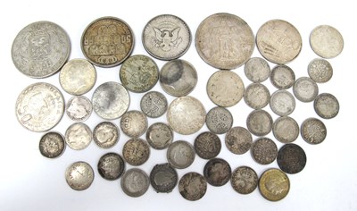 Lot 1407 - Collection of Various Silver Coins, includes...