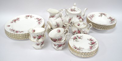 Lot 1267 - Royal Albert 'Lavender Rose' Teapot, six...