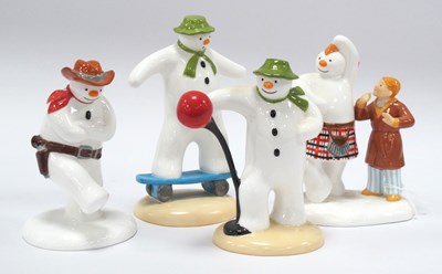 Lot 1309 - Coalport Characters - The Snowman 'It's a...