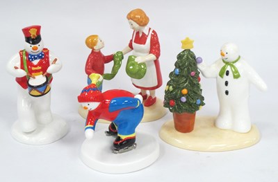 Lot 1374 - Coalport Characters - The Snowman 'Thanks Mum'...