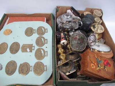 Lot 1096 - Metalware and Collectables, including mounted...