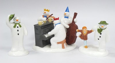 Lot 1381 - Coalport Characters - The Snowman 'The Band...