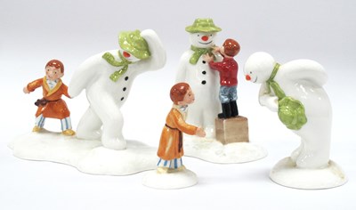 Lot 1319 - Royal Doulton - The Snowman and James 'The...