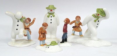 Lot 1373 - Royal Doulton The Snowman and James 'The...