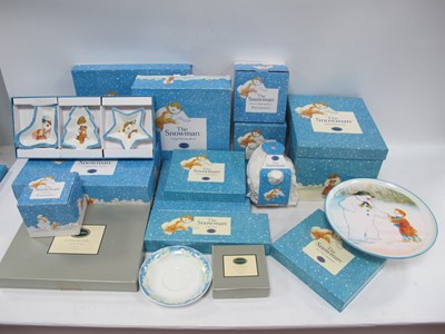 Lot 1165 - Portmeirion The Snowman Mainly Boxed Tableware...