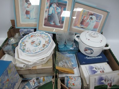 Lot 1058 - The Snowman Collectables to include a musical...