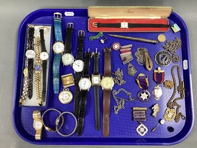 Lot 294 - A Collection of Ladies and Gent's Wristwatches,...