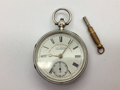 Lot 395 - J. G. Graves Sheffield; A Hallmarked Silver...