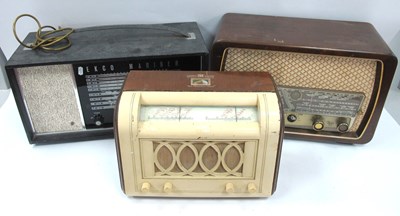 Lot 1546 - Vintage Radios - Ekco Mariner, Neutron Perle...