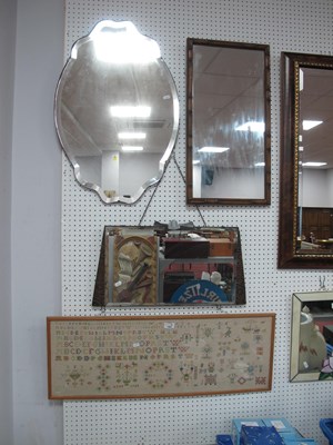 Lot 1584 - Alphabetic Sampler Hand Stitched in 1984, with...