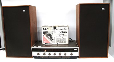Lot 1213 - Wharfedale SXP Receiver, two large...