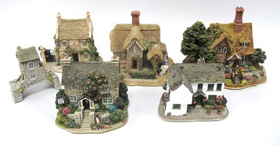 Lot 1292 - Six Boxed Lilliput Lane Models: L2125 Shades...