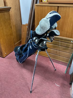 Lot 1189A - Golf Clubs and Balls in a Carrier bag,...