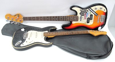 Lot 1460 - Two Electric Guitars with signs of body...