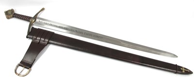 Lot 1456 - A Master Knights Templar Accolade Replica...