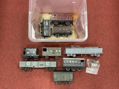 Lot 536 - Nine 'G' Gauge/10mm Kit Built Four Wheel and...