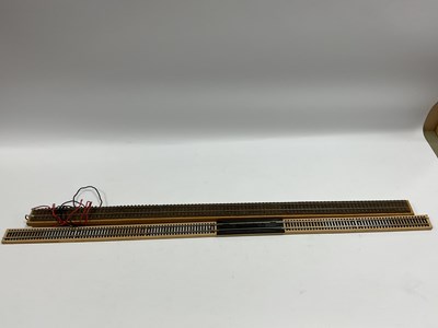 Lot 558 - Two 00/HO display tracks (one also wired as a...
