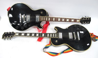 Lot 1130 - Guitars - Satellite 95/1, both with black...