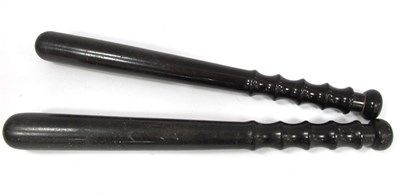 Lot 1431 - Hiatt of Birmingham Ebony Hardwood Police...