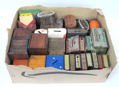 Lot 1199 - Money Boxes - Arthur Wood 'T.V. Licence',...