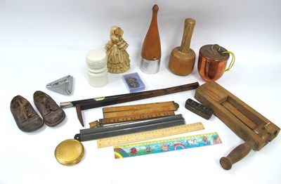 Lot 1506 - Rulers, Players Please ashtray, mallet, baton,...