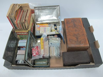 Lot 1154 - Trade Cards, maps, cigarette coupons, bakelite...