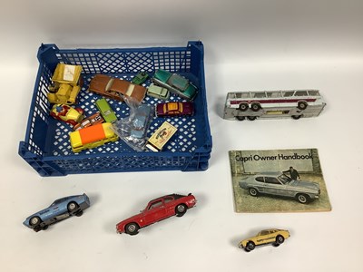 Lot 490 - Fifteen Diecast Model Vehicles, by Dinky,...
