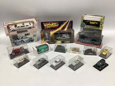 Lot 534 - A Quantity of Diecast Model Vehicles, Keyrings...