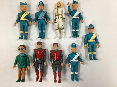 Lot 692 - Nine Circa 1990's Matchbox Gerry Anderson's...