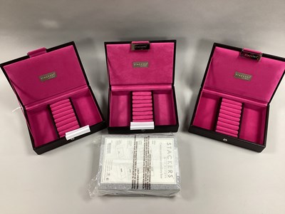 Lot 66 - Four New Stackers Trinket Boxes. (4)