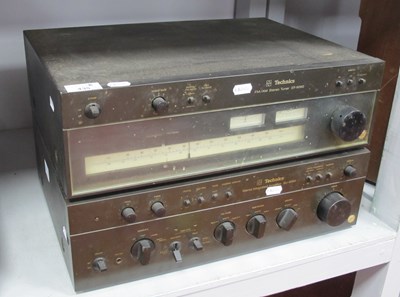 Lot 435 - Vintage Technics Hi-Fi Separates, includes...