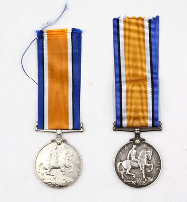 Lot 565 - WWI West Yorkshire Regiment British War Medals...