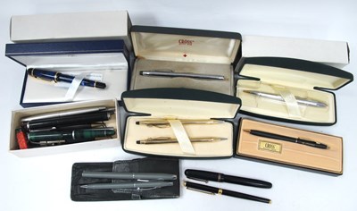 Lot 1411 - A Boxed Waterman Paris Fountain Pen, various...