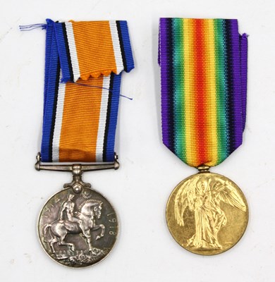 Lot 577 - WWI West Yorkshire Regiment British War Medal...