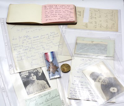 Lot 548 - WWI West Yorkshire Regiment Casualty 1914-15...