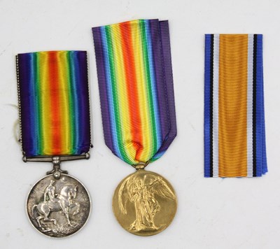 Lot 580 - WWI Yorkshire Regiment British War Medal...