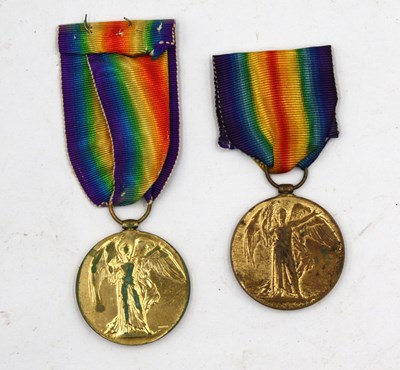 Lot 563 - WWI West Yorkshire Regiment Casualty Victory...
