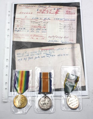 Lot 542 - WWI West Yorkshire Regiment Duo, British War...